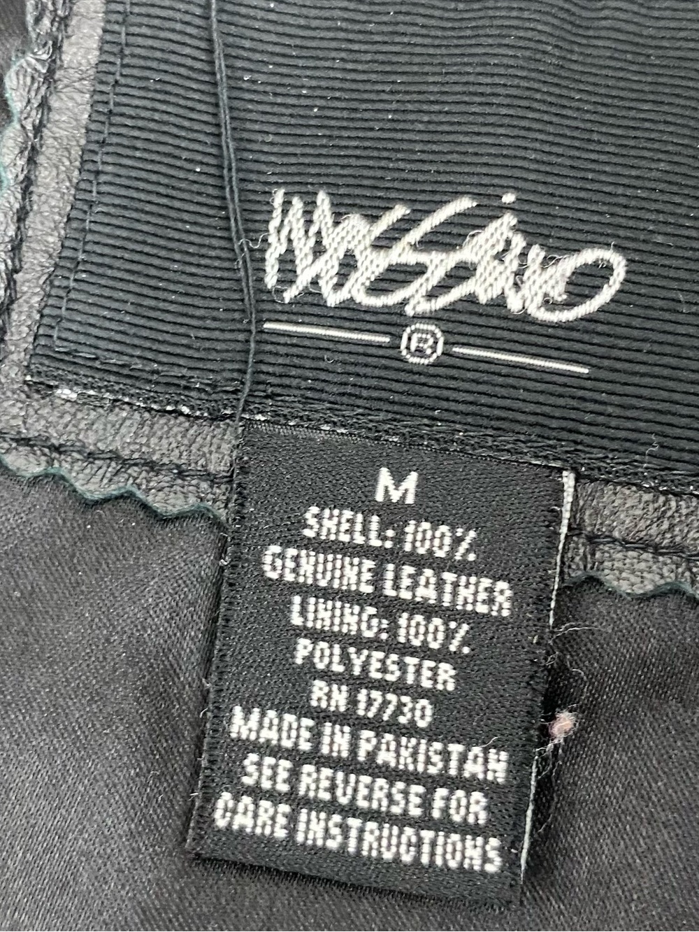 💯 Leather Button-Front Jacket - Picture 13 of 15